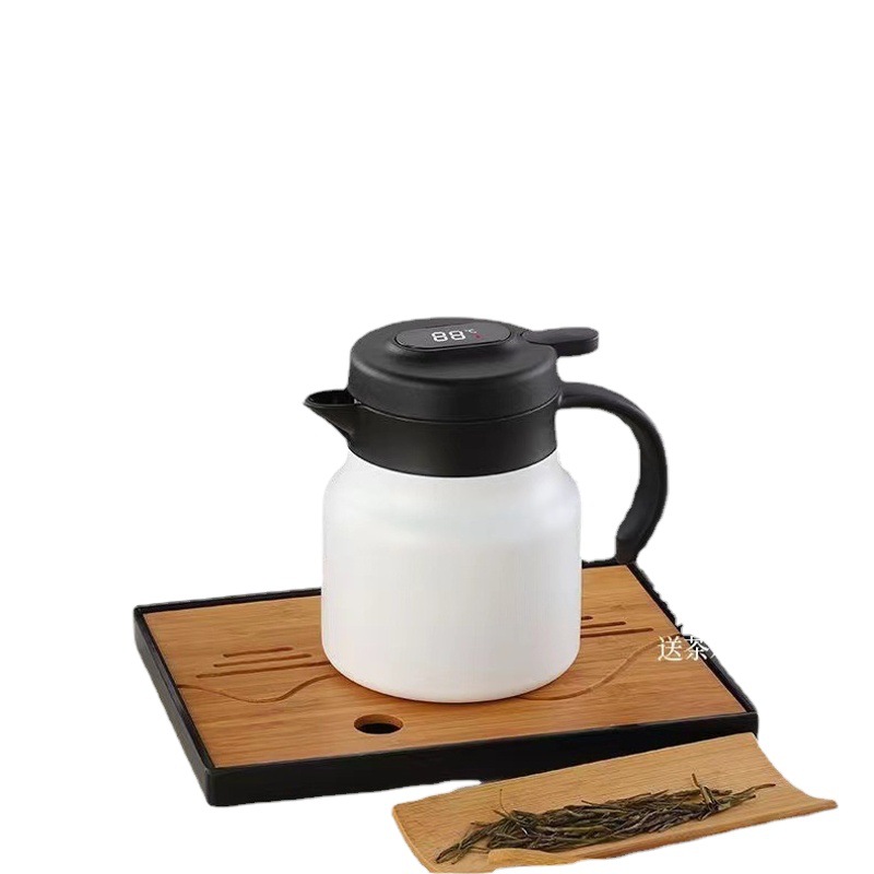 Tetera de acero inoxidable 316 - Gran capacidad, para té y estofados, diseño antiguo con aislamiento