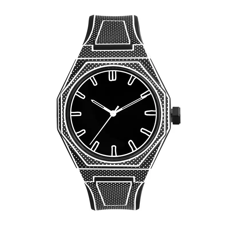 2026年新款跨境专供亚马逊爆款男女款时装表石英表指针款一件代发