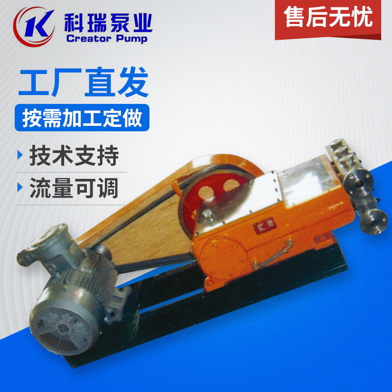 大型机械设备电动往复泵 不锈钢固定式高压往复泵 气动高压往复泵