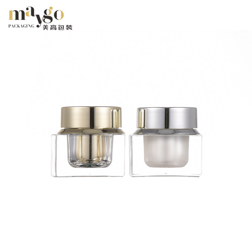 High-end acrylic cosmetics eye cream face cream bottle nail polish packaging trial size sample bottle 5g