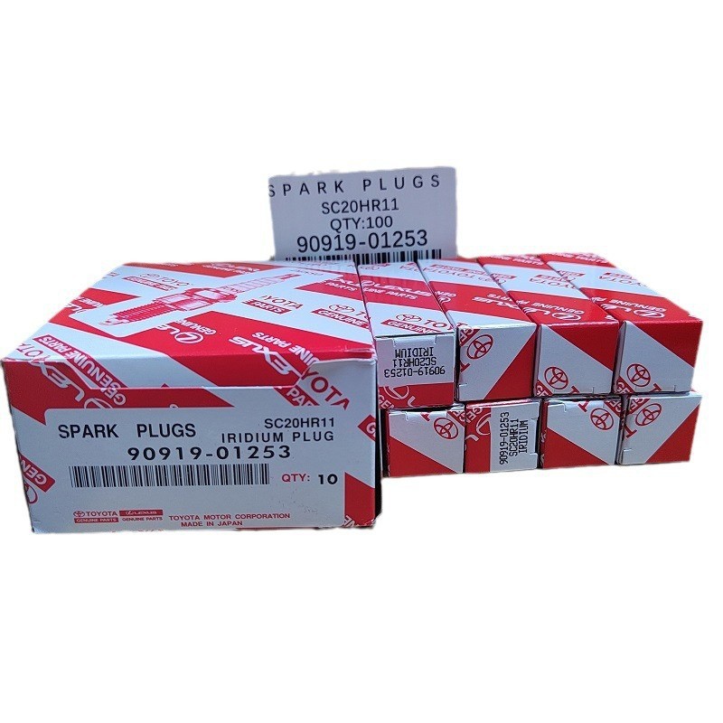 Wholesale applicable car truck motorcycle engine parts Toyota spark plug 90919-01253