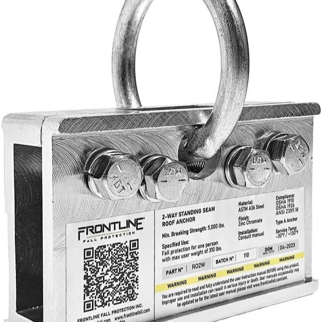 Fall protection standing joint roof anchor entrainment 360 ° rotation point | anti-fall roof safety belt safety