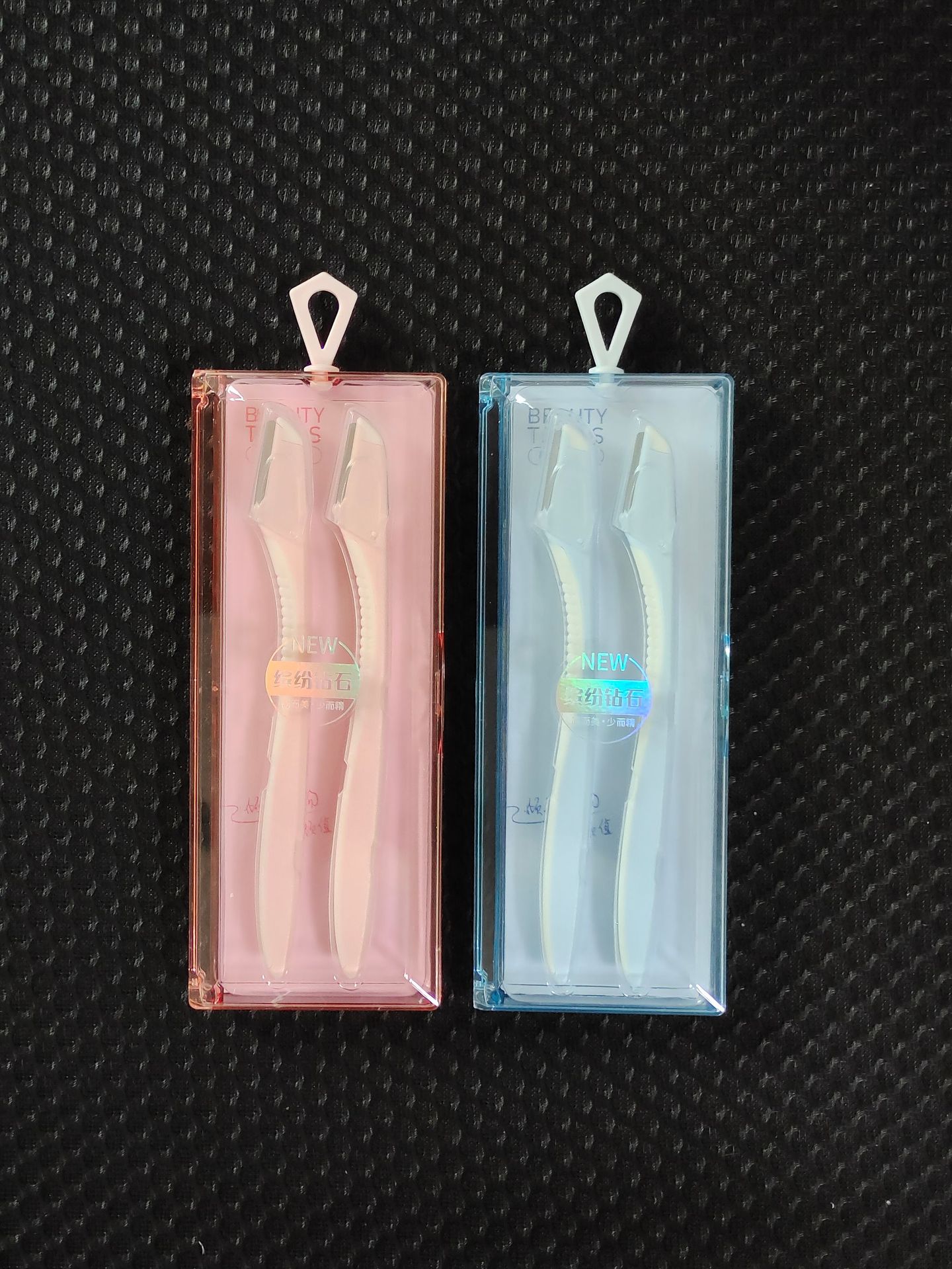 LMLTOP Macro Eyebrow trimmer, 2-piece stainless steel with protective mesh, compact eyebrow trimmer wholesale SY347 undefined