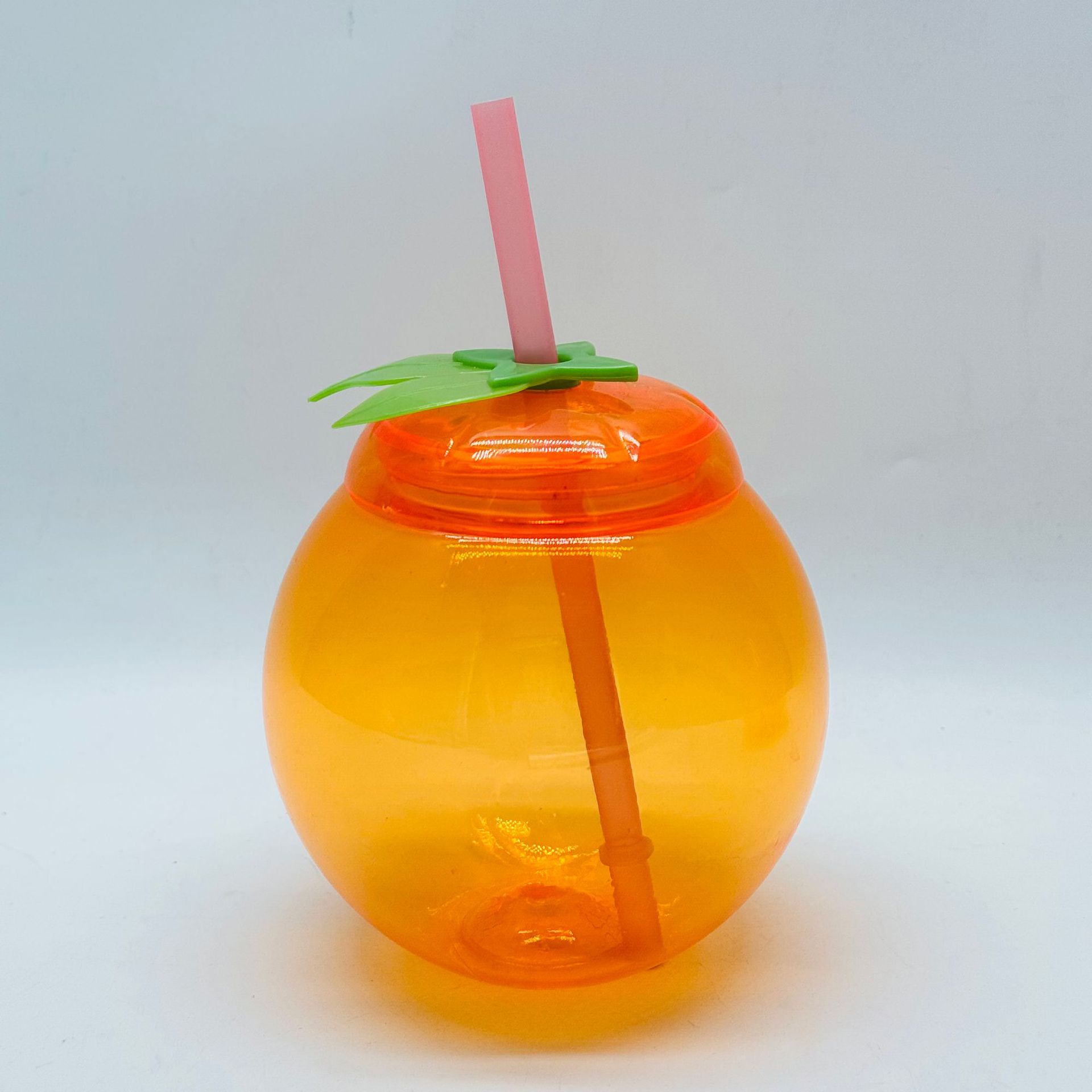 Taza de paja de la serie de frutas de verano gran cantidad de dibujo detallado soporte para diseñar taza de publicidad taza de promoción