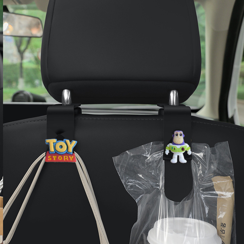 Gancho para coche Gancho para la parte posterior del asiento con gancho para el asiento trasero del coche