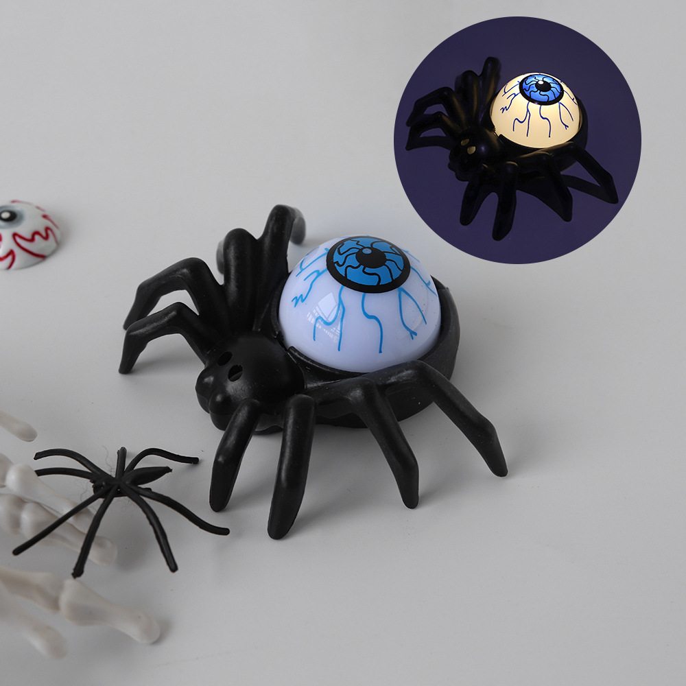 Lámpara araña ojo azul