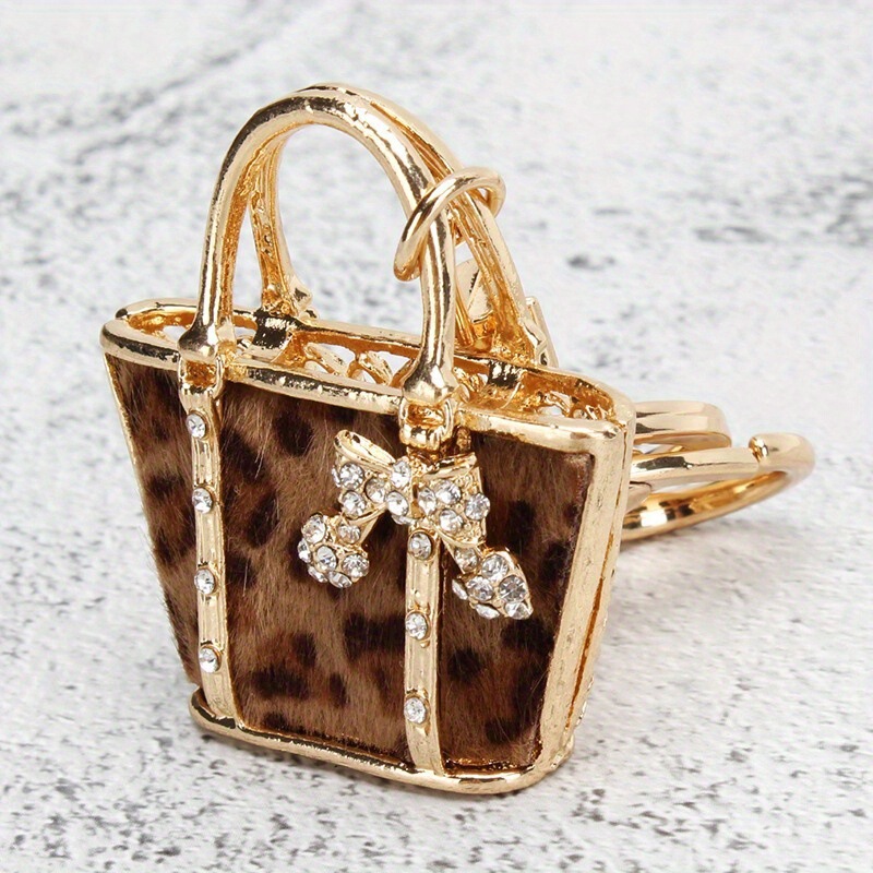 Creative New Winter Bag Pendant Car Keychain Gift Velvet Painting Oil Craft 12 Colors