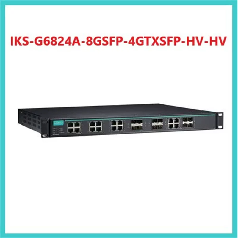 Spot оригинальный IKS-G6524A-8GSFP-4GTXSFP-HV-HV промышленный переключатель spot торг