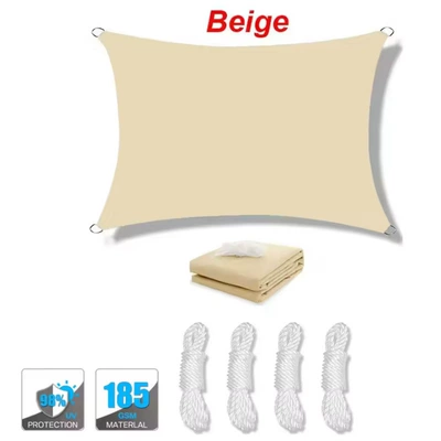 Upf50+ Sunshade Canopy, Avtomobil yan çətirləri - cream-white-2x2m
