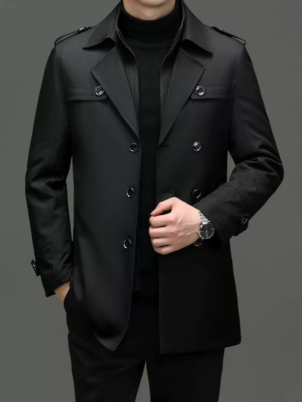 Liner, demi-season trench coat, jacket for leisure