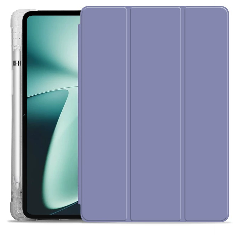 [Совместимый чехол для планшета OnePlus Pad 3 12.1-дюймов, складной с Pencil держателем, противоударный, облегчённый чехол lite]