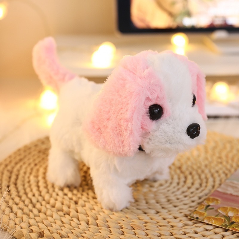 おもちゃの犬子供のおもちゃぬいぐるみ電気おもちゃ歩くシミュレーション犬ロボット犬子供のギフト小さなおもちゃ|undefined