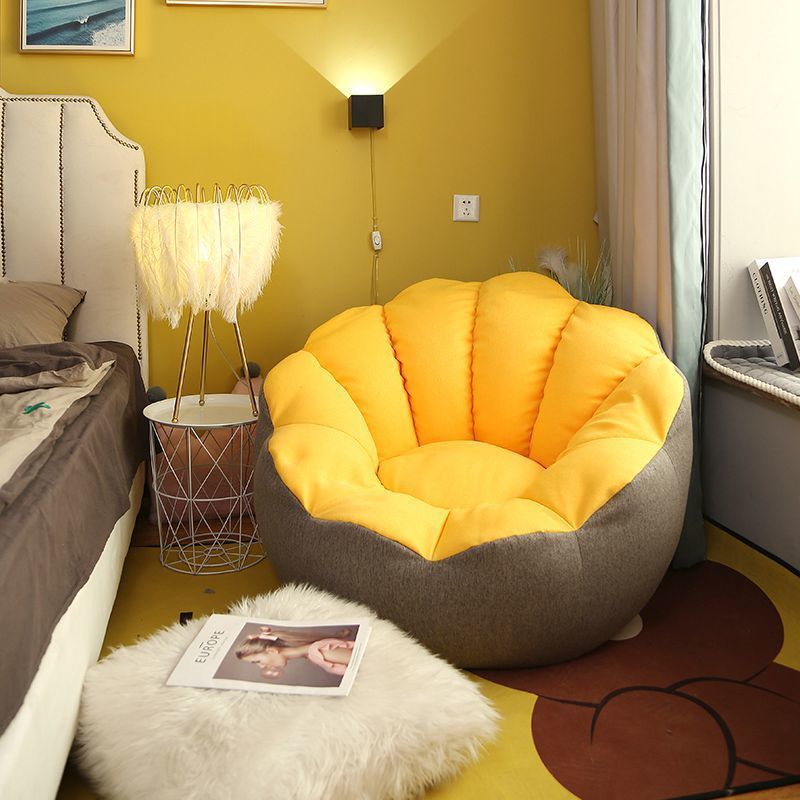 Sofá perezoso tatami silla de apartamento pequeño nido de personas dormitorio individual habitación balcón red asiento rojo ocio bolsa de frijoles