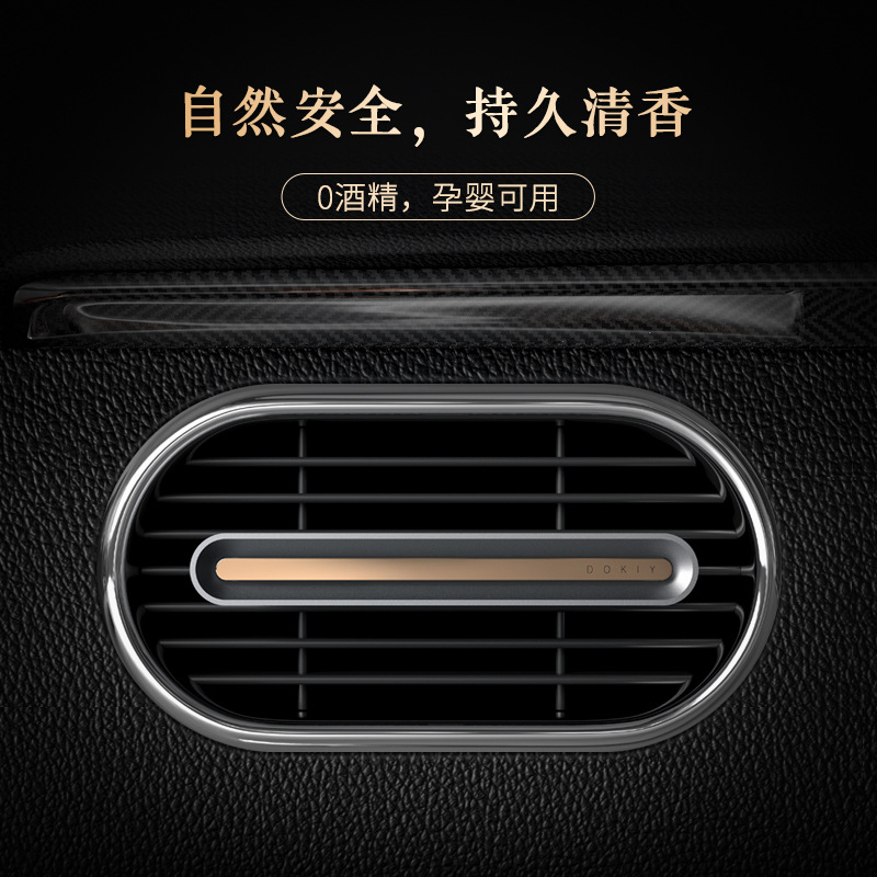 DOKIY Jane Car Aromatherapy Wooden Car Air Conditioner Air Outlet Perfume Air Freshener Log Car Fragrance