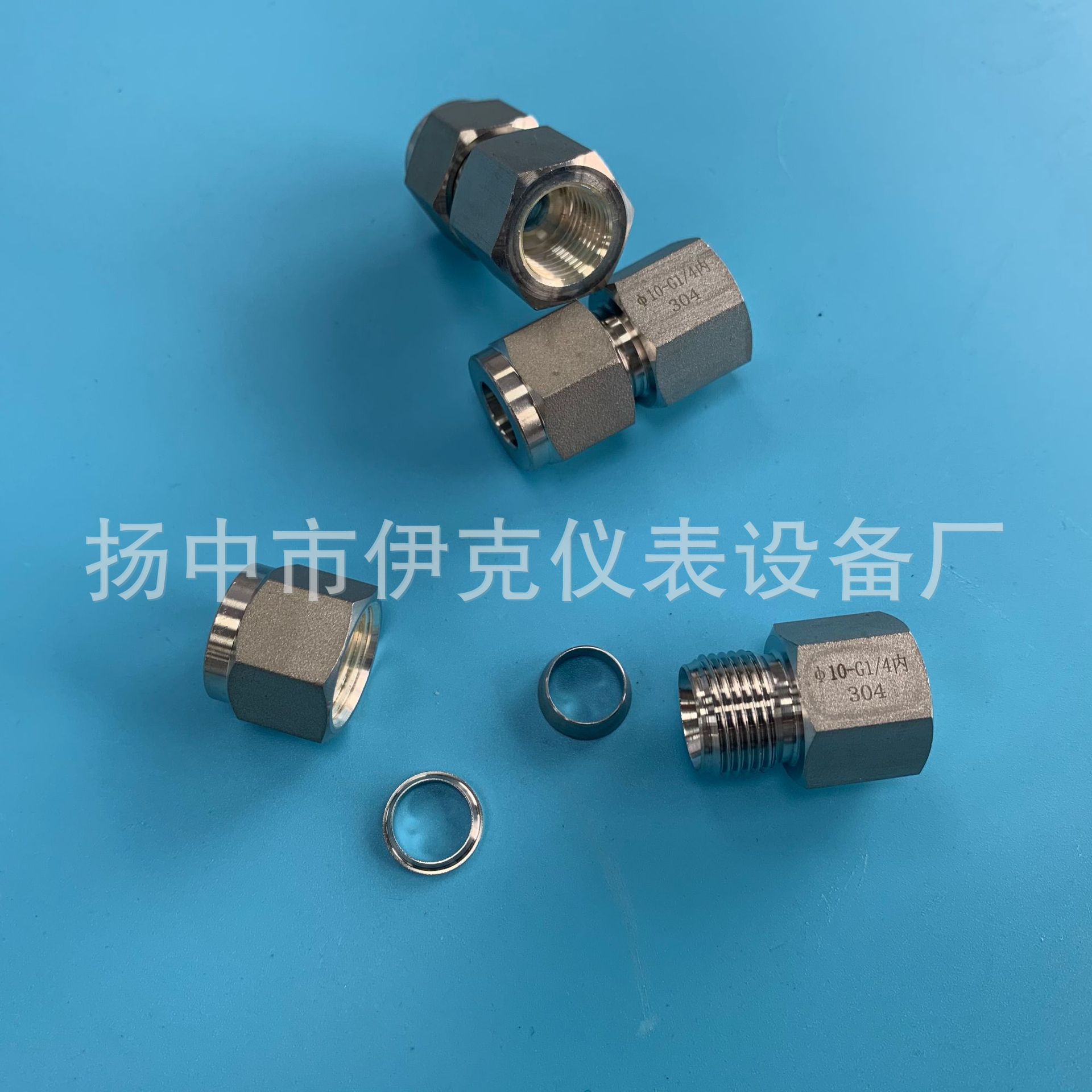 供应YZG1-7压力表直通穿板接头价格优惠厂家直销