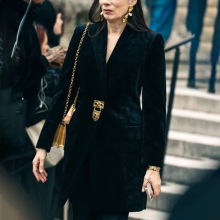 2025秋季新款拼接气质通勤风小西装女装时尚设计感小众百搭外套女