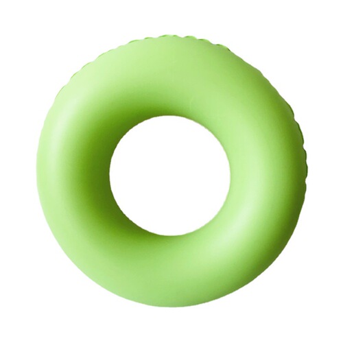 Factory direct supply of children's watermelon donut swimming ring PVC thickened cross-border new single-layer donut swimming ring