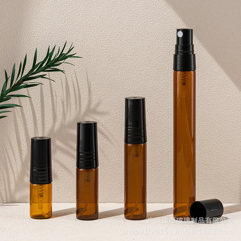 Black glossy glass spray, 2 ml