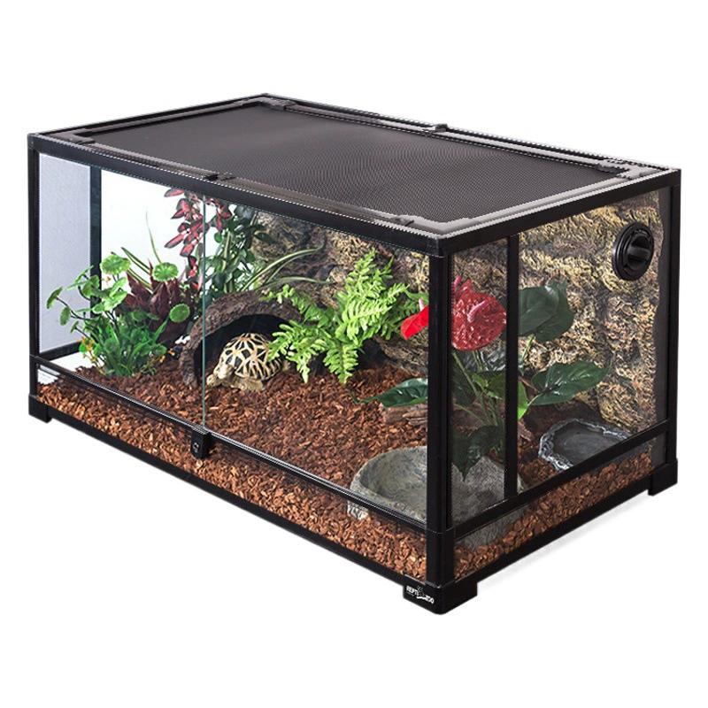 Новый стиль террариума Reptizoo для разведения рептилий: ящериц, гекконов, черепах, змей, тропических лесных растений и других видов.