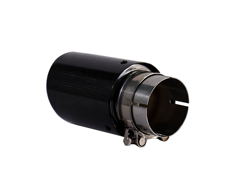 New Cross-Border Wholesale 63-89mm Carbon Fiber Ak Scorpion Tail Exhaust Pipe Car Modification Accessories Stainless Steel