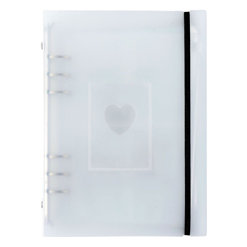 Chica estrella persiguiendo aidou tarjeta pequeña almacenamiento álbum hecho en casa estilo coreano A5 helado clip de hojas sueltas Polaroid álbum de tres pulgadas