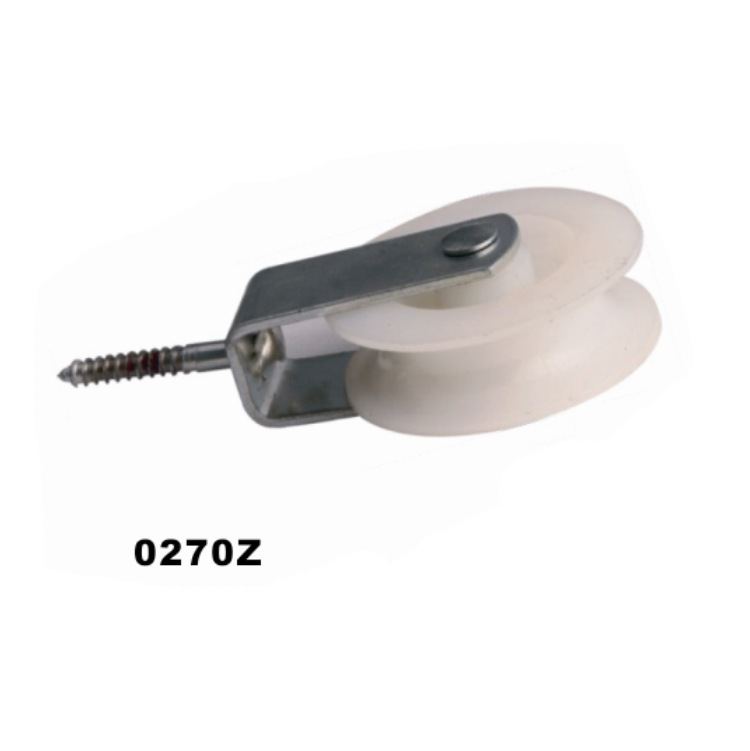 厂家供应各种规格 固定，旋转带钩滑轮，尼龙，锌合金，镀锌镀彩