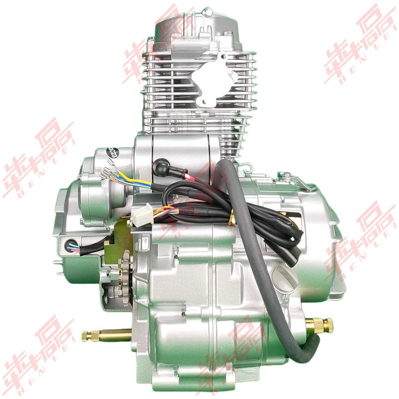 Gty Air-Cooled King Cg125150175200250300 Air-Cooled Push Rod Machine Two-Wheeled Motorcycle Engine Assembly