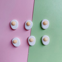 食玩奶酪煎蛋 创意新款diy奶油胶手机壳头饰发夹树脂配件材料批发