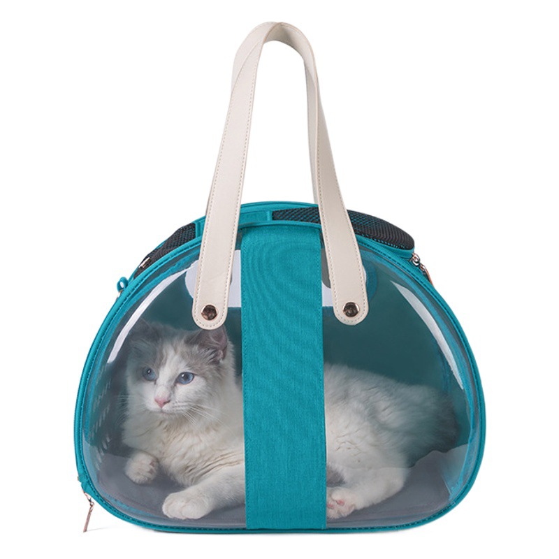 Nueva bolsa de mascotas cápsula espacial bolsa de gato mascota salida Portátil Bolsa de hombro portátil multiusos plegable mochila para mascotas