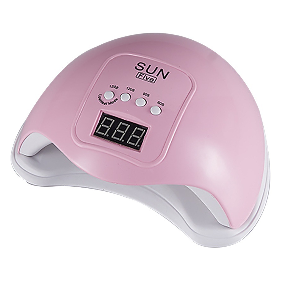 Lámpara de fototerapia UVLED para uñas SUNFive transfronteriza, de secado rápido, con cuatro velocidades inteligentes, para salón de uñas y curado de uñas.