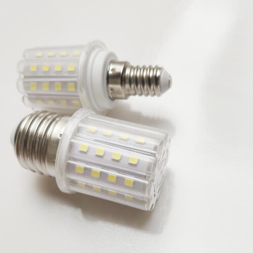 LED bulb corn lamp E14 small screw mouth E27 high-brightness energy-saving lamp household crystal lamp chandelier mini light source