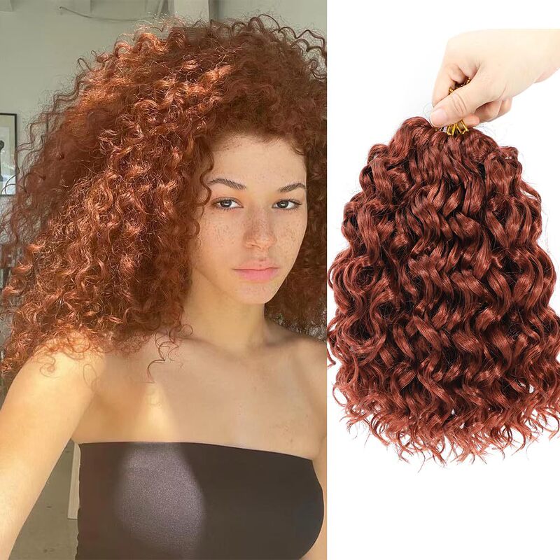 synthetic curls gogo curl Crochet hair crochet african curly hair braid ombre
