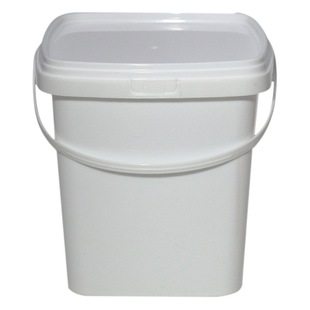Wholesale Milk Tea Bucket Food Grade Pp Plastic Bucket Satchel Snack Fruit Bucket with Lid Transparent Bucket Small Bucket Round Bucket