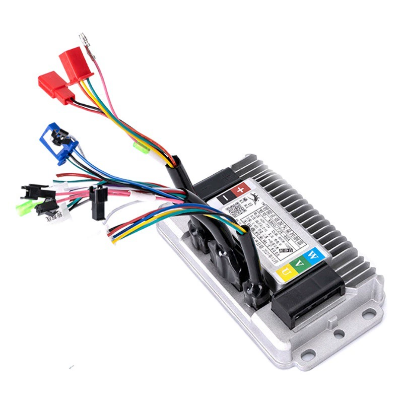 Контроллер электромобиля 48В60В72В96В1000Вт, трехрежимный синусоидальный бесщеточный двигатель, национальный стандарт, двухколесный