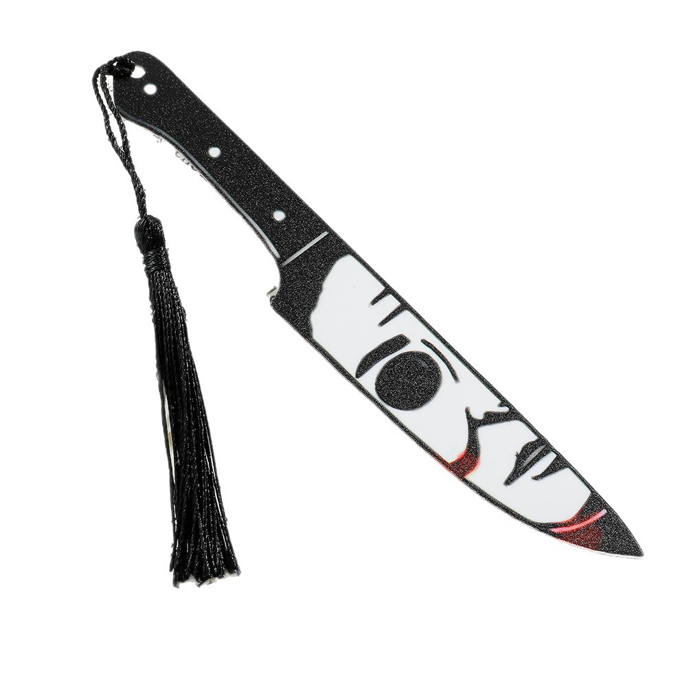 Halloween Europa y América extraña creativa alternativa personalidad pendientes de sangre pendientes de acrílico punk cuchillo de cocina daga image 5