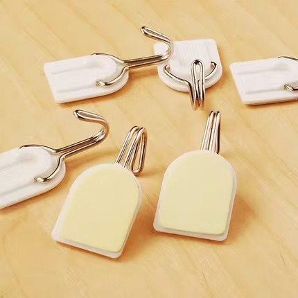 Gancho adhesivo YiJie color simple clásico gancho cocina baño oficina en el hogar adhesivo fuerte 9521