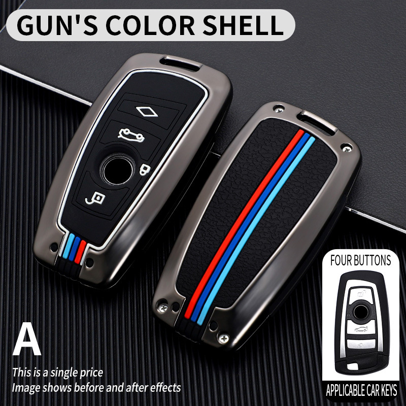 for BMW New 5 Series | BMW Static Rod/Key Bag - a-style-gun-color-4-buttons-opp-bag