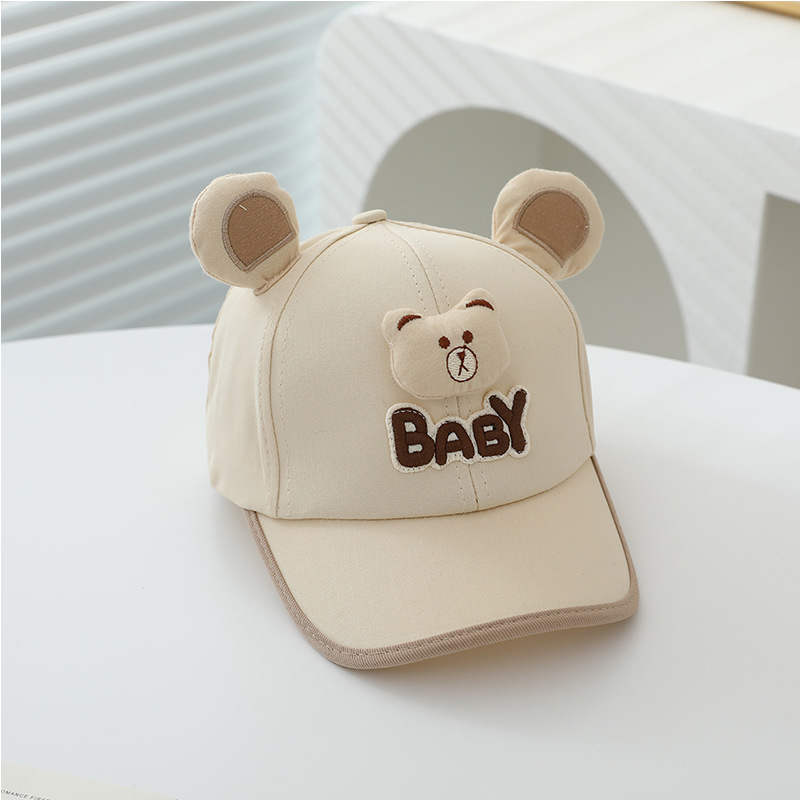 Sombrero infantil primavera y otoño delgado sombrero de pato para niños sombrero de verano sombrero de béisbol de niña encantadora