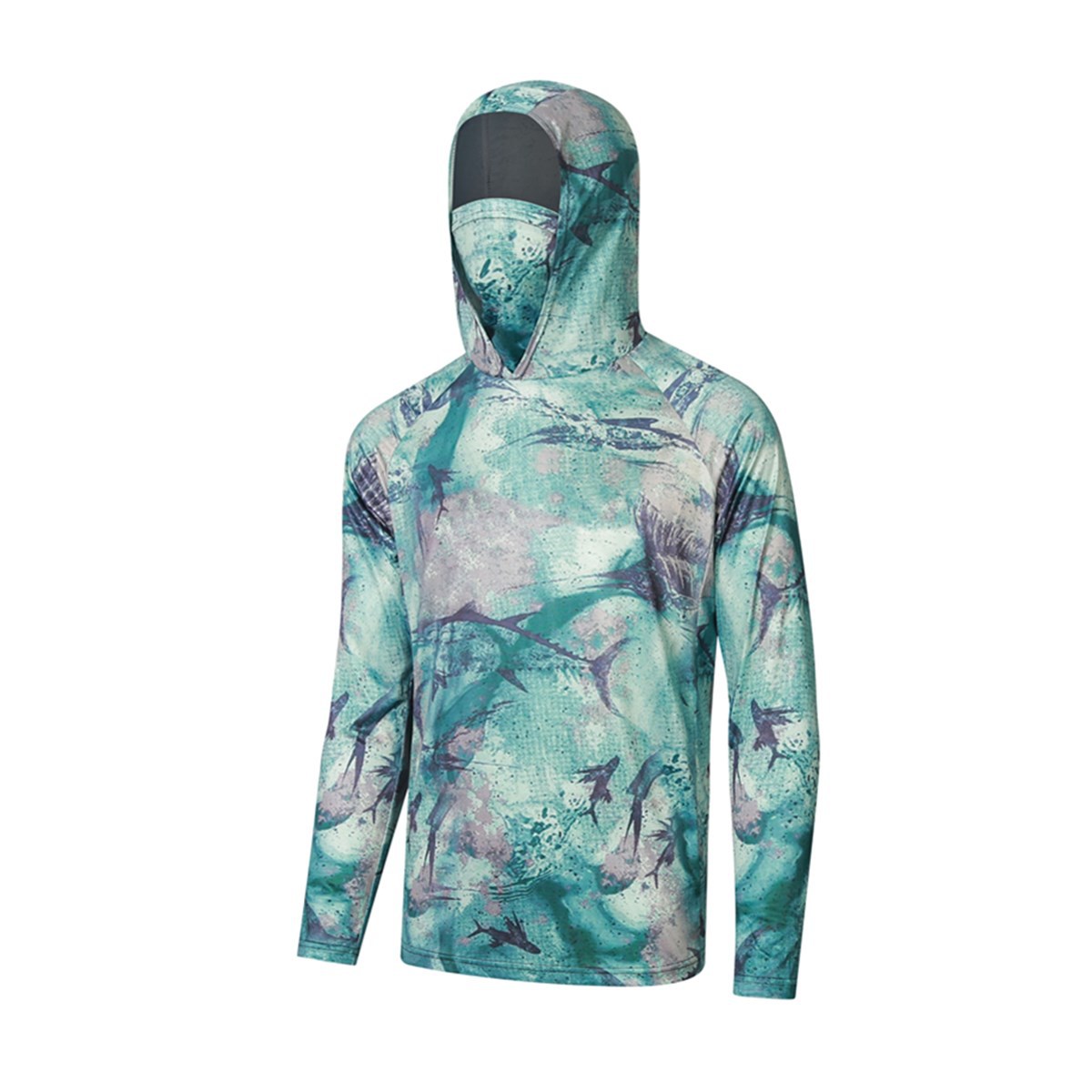 Fishing Shirt Men's Long-sleeved Quick-drying Sweatshirt Summer Breathable Protection