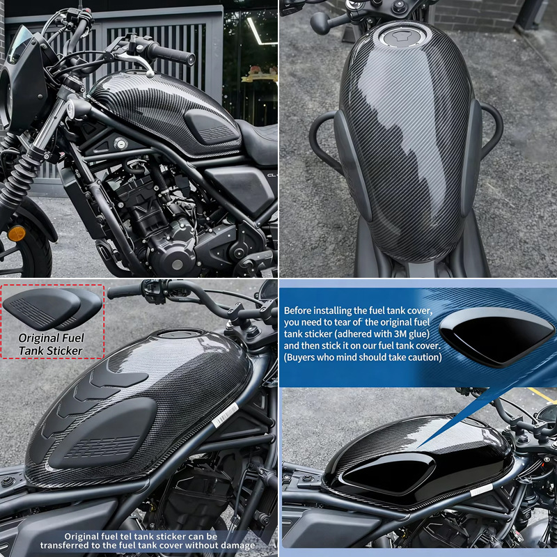 Suitable for Honda Honda Cl300 23-25 Modified Motorcycle Large Fuel Tank Cover, Fuel Tank Cover, Protective Shell