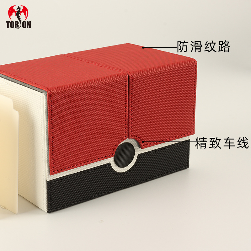 Cross-border hot-selling personalized trendy Pokémon Poke Ball Magic TOKEN Commander card storage box