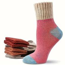 T 13739 Christmas Deer Pattern Wool Socks �}�Q¹�Ứ��ë�m
