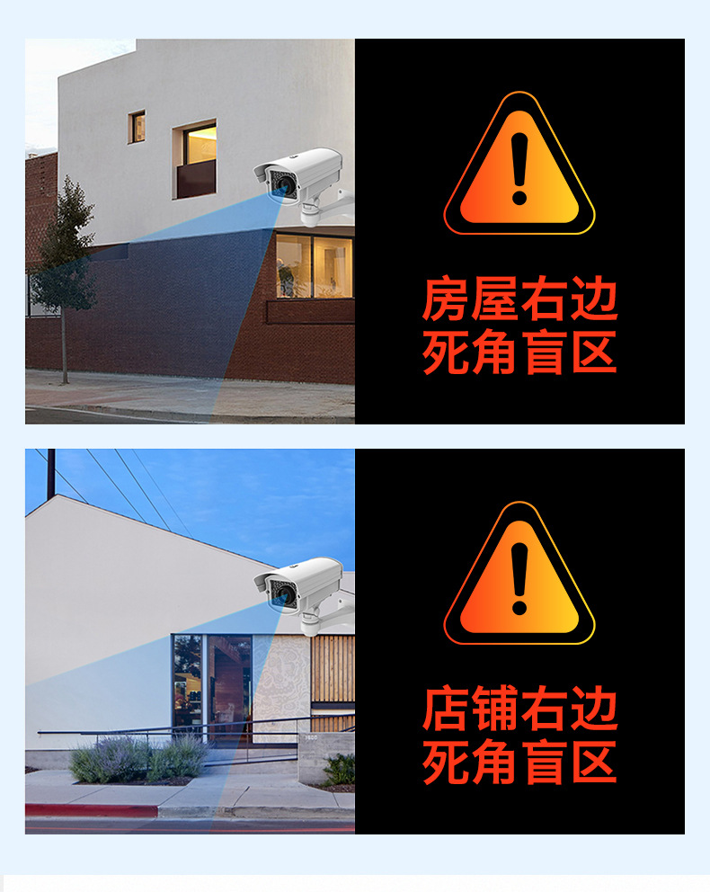 监控摄像头夜视高清