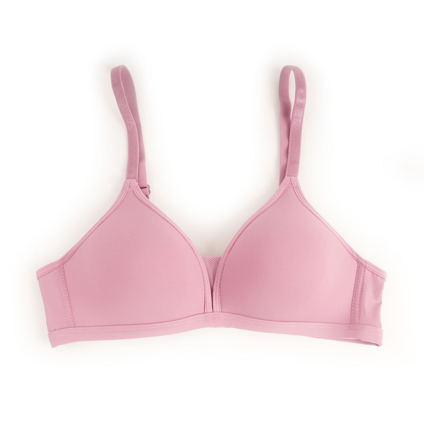 Fábrica de Shantou en stock sin anillo de acero brillante sin marcas sujetador damas soporte de ropa interior cómoda sujetador anti-caída