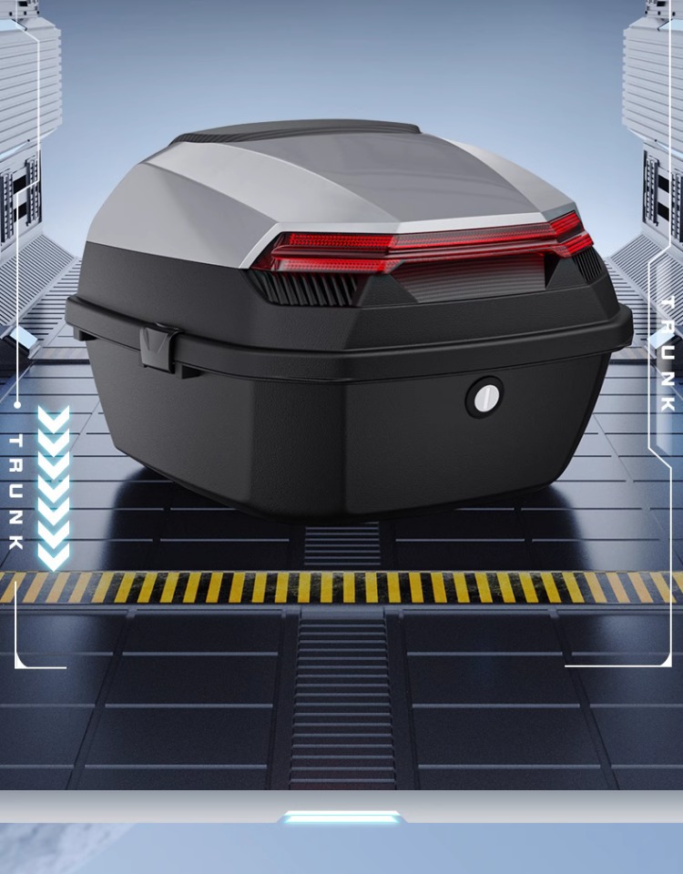 Suitable for Electric Vehicle Trunk Yadea Aima Taiping Luyuan Universal Large Battery Vehicle Rear Trunk Motorcycle