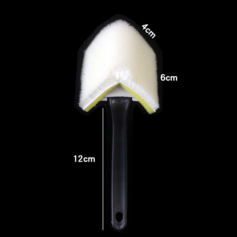 빨간색; 검정색 모서리 브러시; 나일론 실크
