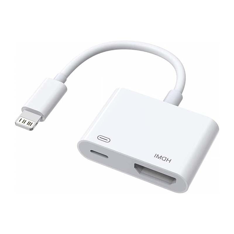 Apple Lightning to HDMI スクリーン投影ケーブル Apple 携帯電話から TV 高解像度ビデオコンバーターに適しています。|undefined