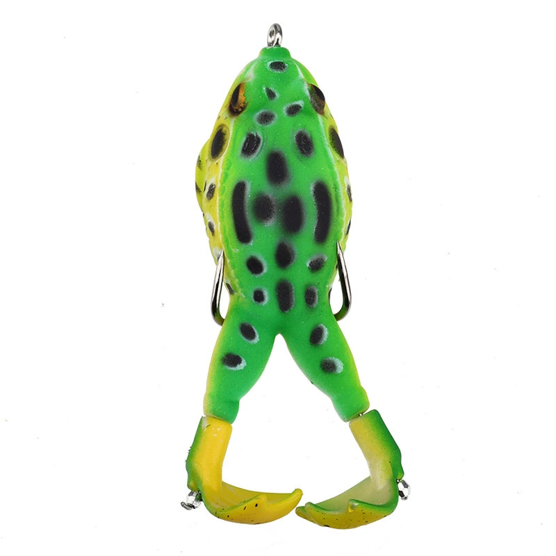 Вращающиеся лопасти пропеллера Legs Thunder Frog Luya мягкая приманка 9см13.5 грамма бионический фальшивой приманкой приманки кора черная рыба специальный убийца