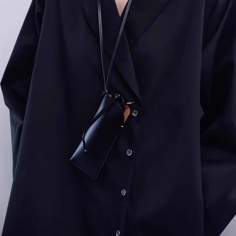 现货~韩国ins博主同款时尚挂绳眼镜盒便携挂脖眼镜包眼镜存放袋女|undefined