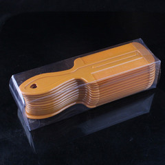 Factory wholesale double-sided super dense plastic comb, unisex household hair comb for removing lice, smooth hair dense tooth comb